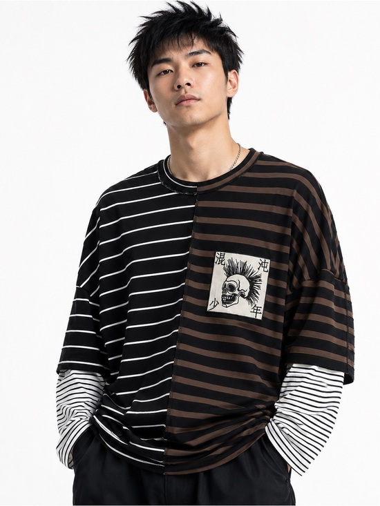KIDILL Other - KIDILL Chaos Border Oversized T-Shirt | Japan Punk Streetwear | Men’s L/XL NWOT